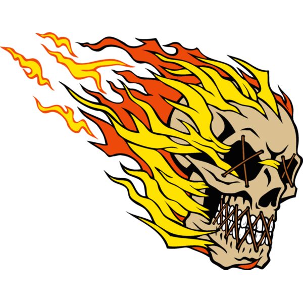flaming skull 01 Thumbnail
