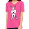 Missy's Relaxed Jersey Short-Sleeve V-Neck T-Shirt Thumbnail