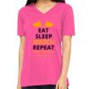 Missy's Relaxed Jersey Short-Sleeve V-Neck T-Shirt Thumbnail