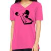 Missy's Relaxed Jersey Short-Sleeve V-Neck T-Shirt Thumbnail