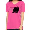 Missy's Relaxed Jersey Short-Sleeve V-Neck T-Shirt Thumbnail