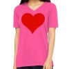 Missy's Relaxed Jersey Short-Sleeve V-Neck T-Shirt Thumbnail