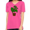 Missy's Relaxed Jersey Short-Sleeve V-Neck T-Shirt Thumbnail