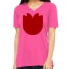 Missy's Relaxed Jersey Short-Sleeve V-Neck T-Shirt Thumbnail