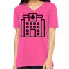 Missy's Relaxed Jersey Short-Sleeve V-Neck T-Shirt Thumbnail