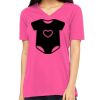 Missy's Relaxed Jersey Short-Sleeve V-Neck T-Shirt Thumbnail