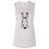 Ladies' Bella Flowy Scoop Muscle Tank Thumbnail