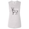 Ladies' Bella Flowy Scoop Muscle Tank Thumbnail