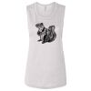Ladies' Bella Flowy Scoop Muscle Tank Thumbnail