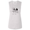 Ladies' Bella Flowy Scoop Muscle Tank Thumbnail