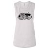 Ladies' Bella Flowy Scoop Muscle Tank Thumbnail