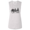 Ladies' Bella Flowy Scoop Muscle Tank Thumbnail