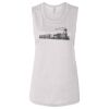 Ladies' Bella Flowy Scoop Muscle Tank Thumbnail