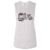 Ladies' Bella Flowy Scoop Muscle Tank Thumbnail