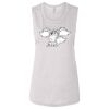 Ladies' Bella Flowy Scoop Muscle Tank Thumbnail