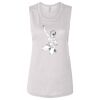Ladies' Bella Flowy Scoop Muscle Tank Thumbnail