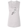 Ladies' Bella Flowy Scoop Muscle Tank Thumbnail