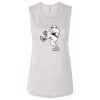 Ladies' Bella Flowy Scoop Muscle Tank Thumbnail