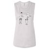 Ladies' Bella Flowy Scoop Muscle Tank Thumbnail