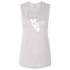 Ladies' Bella Flowy Scoop Muscle Tank Thumbnail