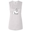 Ladies' Bella Flowy Scoop Muscle Tank Thumbnail