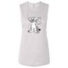 Ladies' Bella Flowy Scoop Muscle Tank Thumbnail