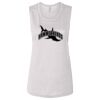 Ladies' Bella Flowy Scoop Muscle Tank Thumbnail