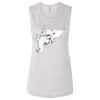 Ladies' Bella Flowy Scoop Muscle Tank Thumbnail