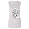 Ladies' Bella Flowy Scoop Muscle Tank Thumbnail