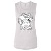 Ladies' Bella Flowy Scoop Muscle Tank Thumbnail