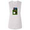 Ladies' Bella Flowy Scoop Muscle Tank Thumbnail
