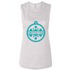 Ladies' Bella Flowy Scoop Muscle Tank Thumbnail