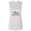 Ladies' Bella Flowy Scoop Muscle Tank Thumbnail