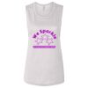 Ladies' Bella Flowy Scoop Muscle Tank Thumbnail