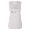 Ladies' Bella Flowy Scoop Muscle Tank Thumbnail