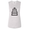Ladies' Bella Flowy Scoop Muscle Tank Thumbnail
