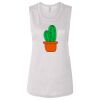 Ladies' Bella Flowy Scoop Muscle Tank Thumbnail