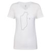 Next Level The Ideal V T-Shirt Thumbnail