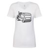 Next Level The Ideal V T-Shirt Thumbnail