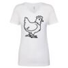 Next Level The Ideal V T-Shirt Thumbnail